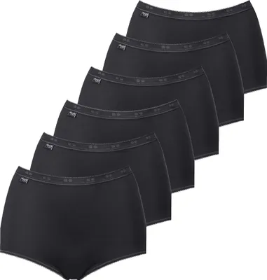 Produktbild von sloggi 6er Pack Basic + Maxi Slip Perfekter Sitz, Mit feinen Details, Angenehm auf der Haut