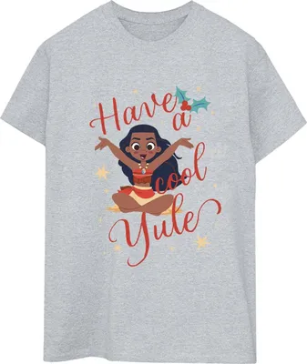 Obrázok produktu pre Moana - Dámske tričko "Have A Cool Yule" BI54087 (XXL) (Športová sivá)