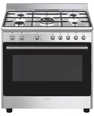 Produktbild von Smeg Concert CX90GM Küchenherd Freistehender Herd Elektro Gaskochfeld Edelstahl A