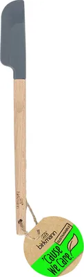 Produktbild von BIRKMANN Teigschaber, 22 cm x B 2,5 cm, Silikonkopf, mit Buchenholzgriff, 889231