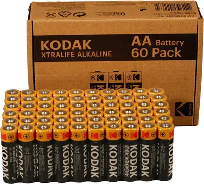 Immagine prodotto di Kodak XTRALIFE alkaline AA battery (60 pack)