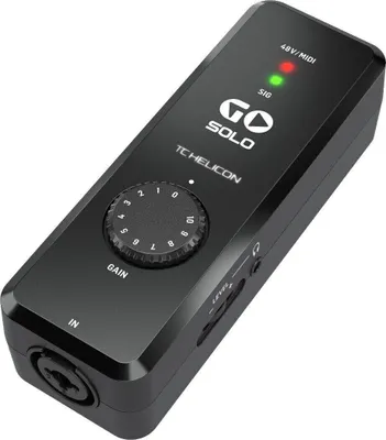 Immagine prodotto di TC Helicon GO Solo Interfejs audio/MIDI do urządzeń mobilnych