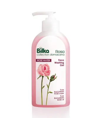 Zdjęcie produktu dla el do mycia twarzy Bilka Rosa Damascena - 200 ml