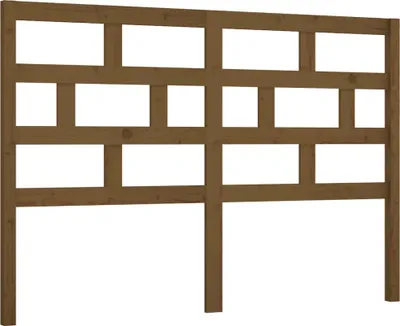 Obrázek produktu pro vidaXL Čelo postele medově hnědé 166x4x100 cm borovicový masiv
