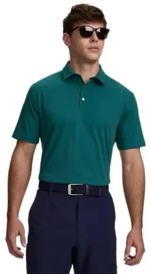 Produktbild von Under Armour Armourdry Kurzarm-poloshirt Grün XL / Regular Mann Grün XL