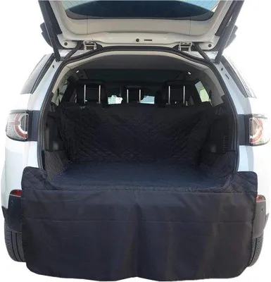 Produktbild von Famanu Autositzschoner Rückbank Wasserdicht Schwarz - 204 cm x 133 cm