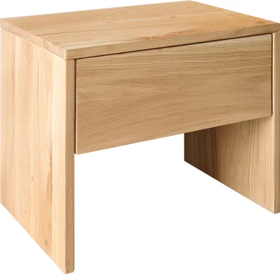 Produktbild von Schlafkontor Hilla Nachtkommode Eiche Massiv/1 Schubkasten