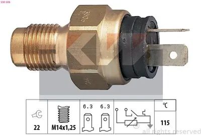 Image de KW 530 535 Capteur de température du liquide de refroidissement
