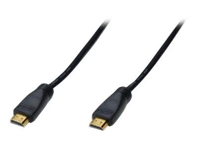 Imagen del producto de Cable HDMI AV Digitus AK-330105-400-S para dispositivos de audio/video - 40 metros - sí - 1 x conector HDMI (Tipo A) para audio/video digital - 1 x conector HDMI (Tipo A) para audio/video digital - Chapado en oro - ,
