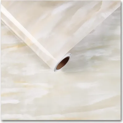 Produktbild von Famanu Marmorfolie selbstklebend - Weiß - 30 cm x 200 cm