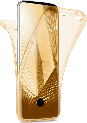 Produktbild von Double-Case für Samsung Galaxy S10+, Farbe:Gold