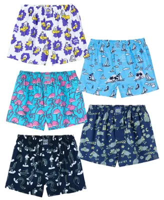 Produktbild von Lousy Livin 5-Pack Boxershorts Into the Blue Blue S