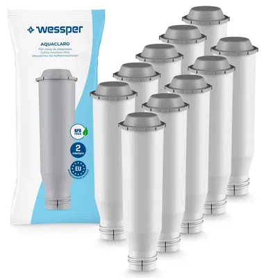 Wasserfilter 10er-Pack kompatibel mit Krups Claris F088