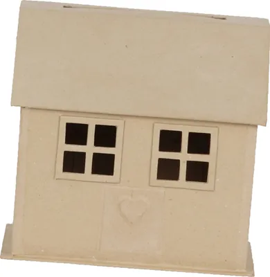 Zdjęcie produktu dla Décopatch, Pappmaché Urne Haus 15x26x24,5cm