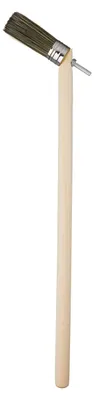 Immagine prodotto di Pennello angolato ProDec da 25 mm con manico lungo 375 mm, ideale per la verniciatura