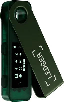 Immagine prodotto di Portafoglio per criptovalute e NFT Ledger Nano S Plus, verde scuro