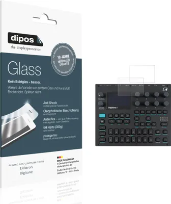 Immagine prodotto di 2x Pellicola Protettiva per Elektron Digitone Protezione opaco Vetro Flessibile 9H dipos