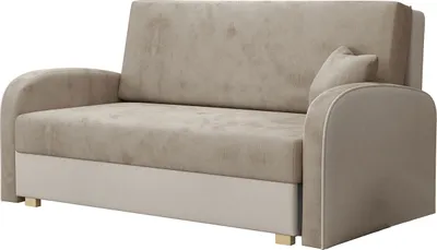 Produktbild von MIRJAN24 Schlafsofa Viva Soft III, Stilvoll Polstersofa, Polstersofa mit Schlaffunktion und Bettkasten (Farbe: Mono 232 + Sorriso 5)