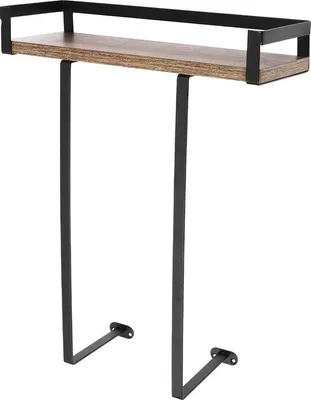 Produktbild von Famanu Handtuchhalter Wandmontage - Schwarz - 39 x 12 x 47 cm