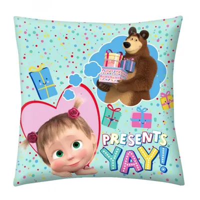 Obrázok produktu pre Vankúš Máša a medveď