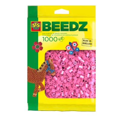 Image de SES Perles à presser, 1000 pcs, rose 00708