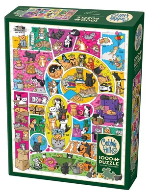 Produktbild von Cobble Hill Doodlecats, 1000 Stück(e)