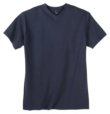 Produktbild von Dave`s Basic T-Shirt V-Neck navy große Größen