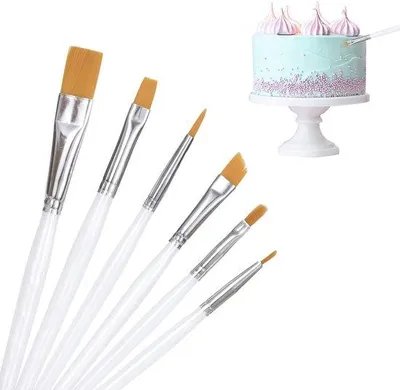 Produktbild von Set aus 6 vielseitigen Torte-Buntstiften für kreative Backprojekte