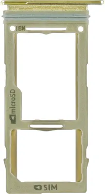 Produktbild von Simkarten Halter für Samsung Galaxy S10e (SM-G970F), Gelb