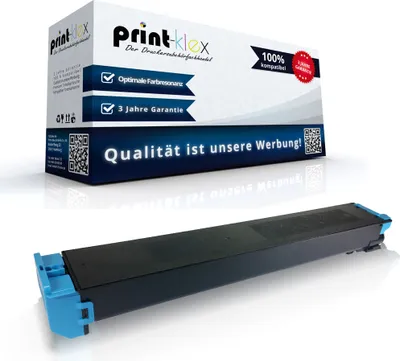 Produktbild von kompatible Tonerkartusche Cyan MX-36GTCA für Sharp - 15.000 Seiten Sharp MX 2610 MX 2610 N MX 2615 N MX 2640 N MX 3110 N MX 3115 N MX 3140 N MX 3600 Series MX 3610 N MX 3640 N MX36 MX 36 MX 36GT CA Zyan - Eco Plus Serie