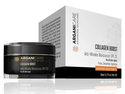Produktbild von ARGANICARE Feuchtigkeitscreme für das Gesicht mit SPF25 für reife Haut, 50 ml