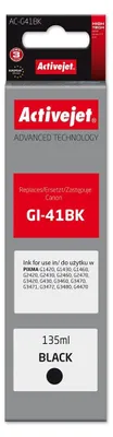 Produktbild von Activejet AC-G41Bk Tintenpatrone für Canon-Drucker  Ersatz für Canon GI-41BK 4528C001; Supreme; 135 ml; schwarz