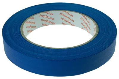 Produktbild von Certoplast Gewebeklebeband, blau, 19 mm x 50 m (Befestigungsband)