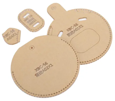 Produktbild von 4er-Set Acryl-Vorlagen für Geldbörsen – handgefertigtes Leder, DIY-Zeichnungen, Cartoon-Tiere, Form für Münzbeutel