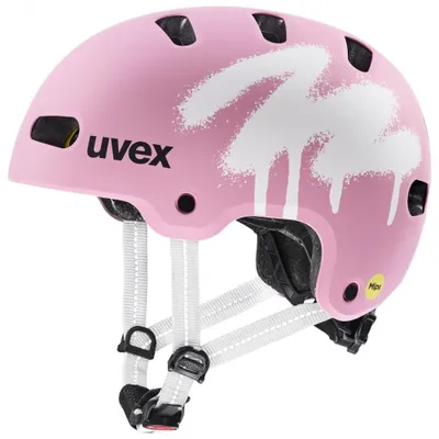 Image de uvex kid 4 style MIPS, couleur framboise mate | taille 55-58.
