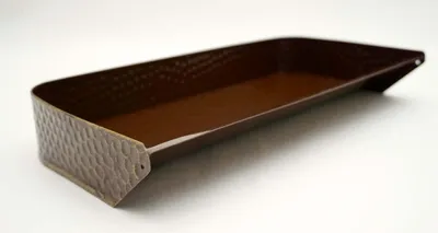 Produktbild von Ofenvorsetzer Kaminvorsetzer Aschefang Glutfang | braun-gold