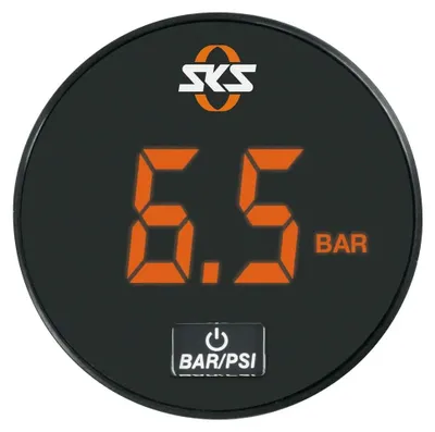 Imagen del producto de Manómetro digital SKS de 63 mm para los modelos AIRMOTION 12.0 y AIR-X-PLORER DIGI 10.0, de alta precisión...