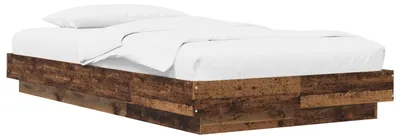 Productafbeelding van vidaXL Bedframe van gerecycled hout, 80 x 210 cm, houtvezel