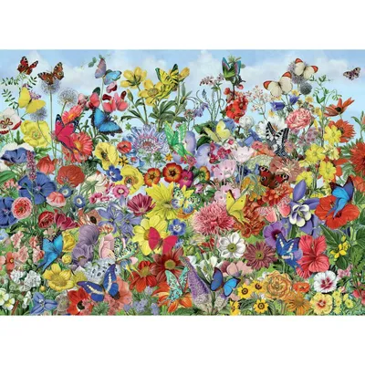 Produktbild von Cobble Hill Butterfly Garden, 1000 Stück(e)