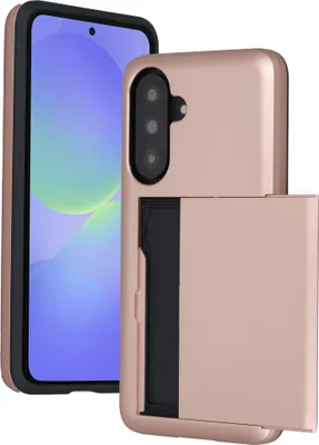 Image de imoshion Coque arrière avec porte-cartes pour Samsung Galaxy A37 (5G) - Rose Gold