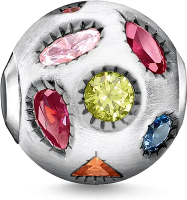 Produktbild von Thomas Sabo Bead 'Farbige Steine' K0318-318-7 Charm Anhänger
