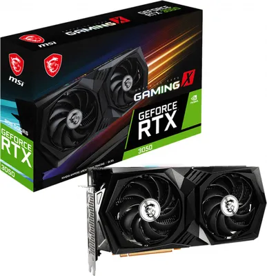 Produktbild von MSI GeForce RTX 3050 GAMING X 8G - Grafikkarten