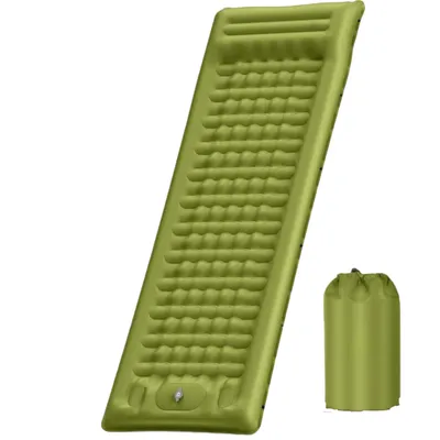 Produktbild von CkeyiN Isomatte Fußbetriebene aufblasbare Einzelmatte für Outdoor-Camping
