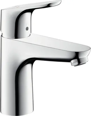 Produktbild von hansgrohe Focus Waschtischmischer, CoolStart, ComfortZone100, Ausladung 119mm, ohne Ablaufgarnitur, chrom, 31509000