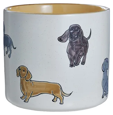 Produktbild von BUTLERS Blumenübertopf DOG LOVER Dackel