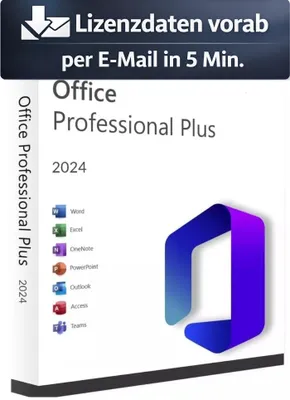 Produktbild von Microsoft Office 2024 Professional Plus - Key per E-Mail in 5 Min. - ESD Download