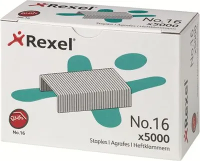Produktbild von Rexel Heftklammern 16 mm, 5000 Stück