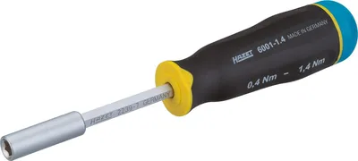 Obrázek produktu pro Momentový šroubovák 6001-1.4/3 - Tolerance: 10% - Šestihran dutý 6.3 (1/4 6001-1.4/3