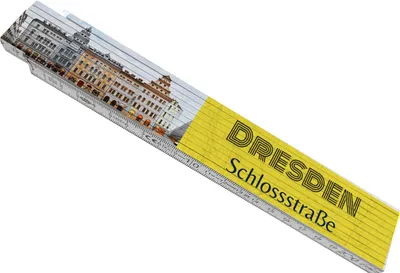 Produktbild von streetline Dresden Schlossstraße Meterstab aus Holz