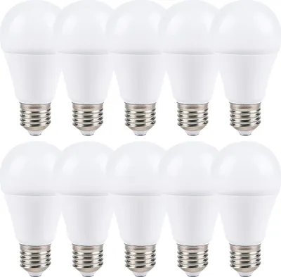Produktbild von 10 x LED Leuchtmittel 12W = 75W E27 opal matt 1155lm warmweiß 2700K 220°